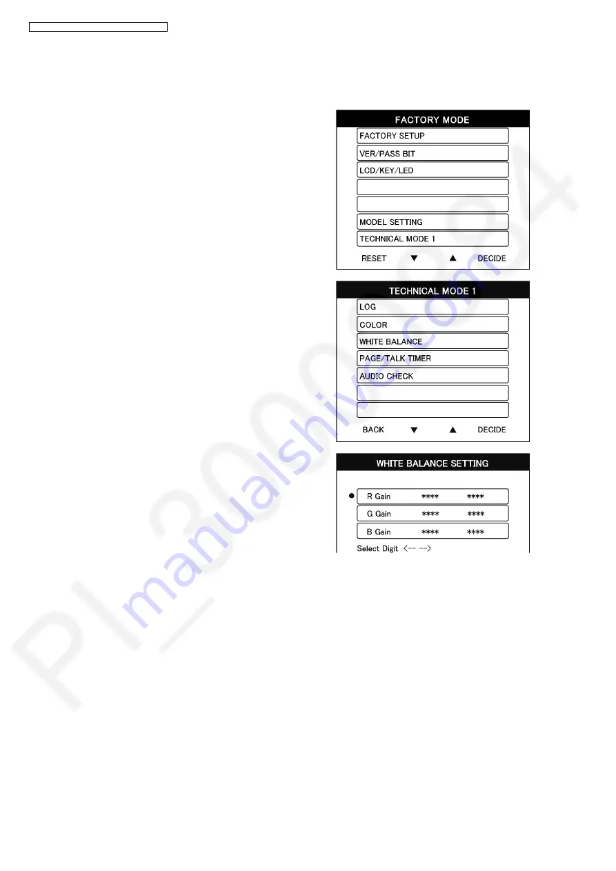 Panasonic VL-SVN511BX Service Manual Download Page 50