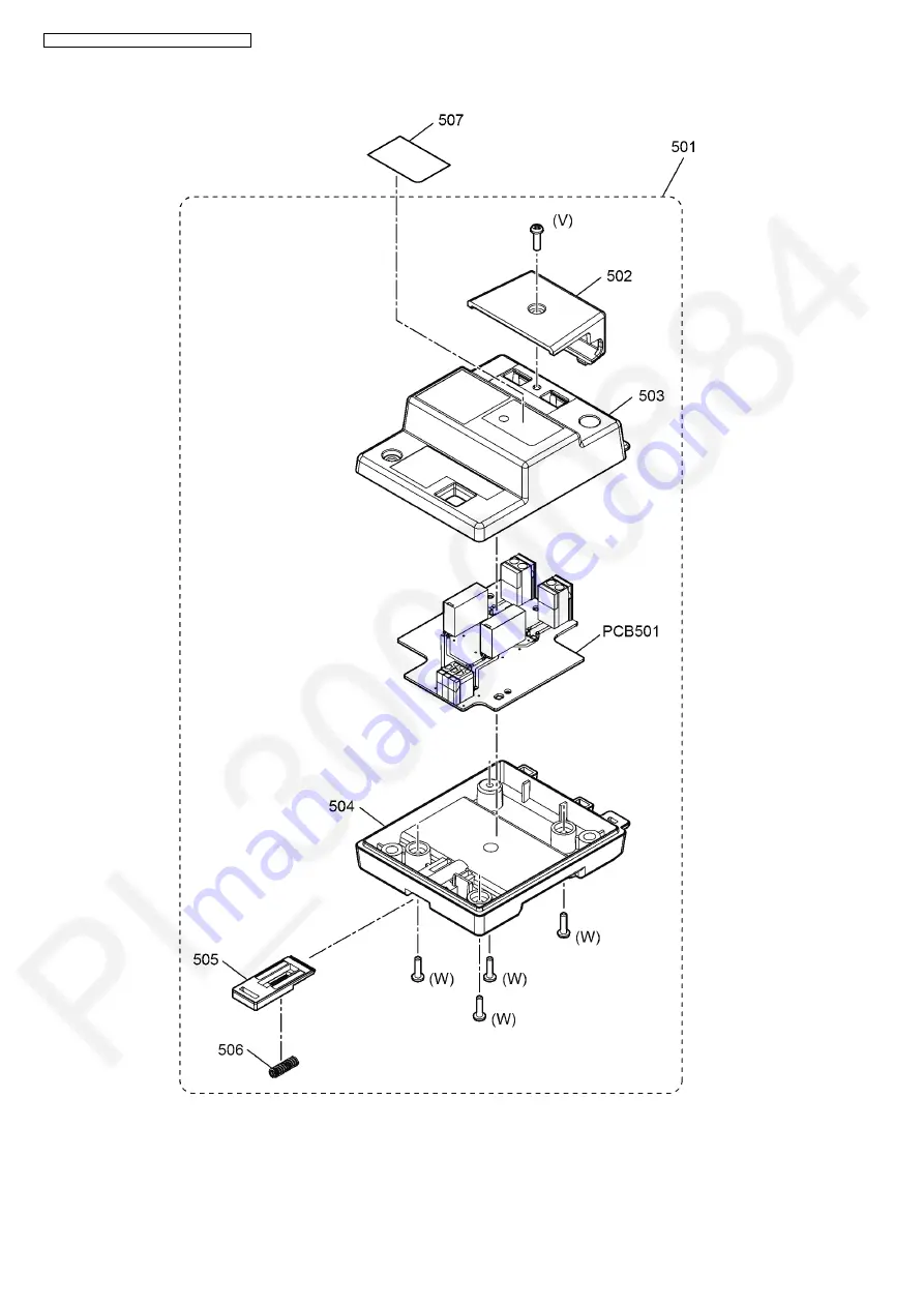 Panasonic VL-SVN511BX Service Manual Download Page 76