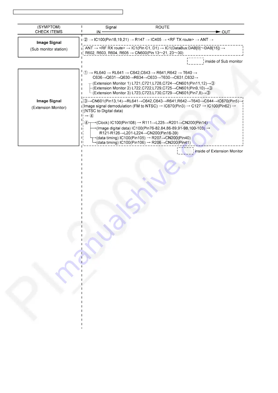 Panasonic VL-SWD272BX Service Manual Download Page 50