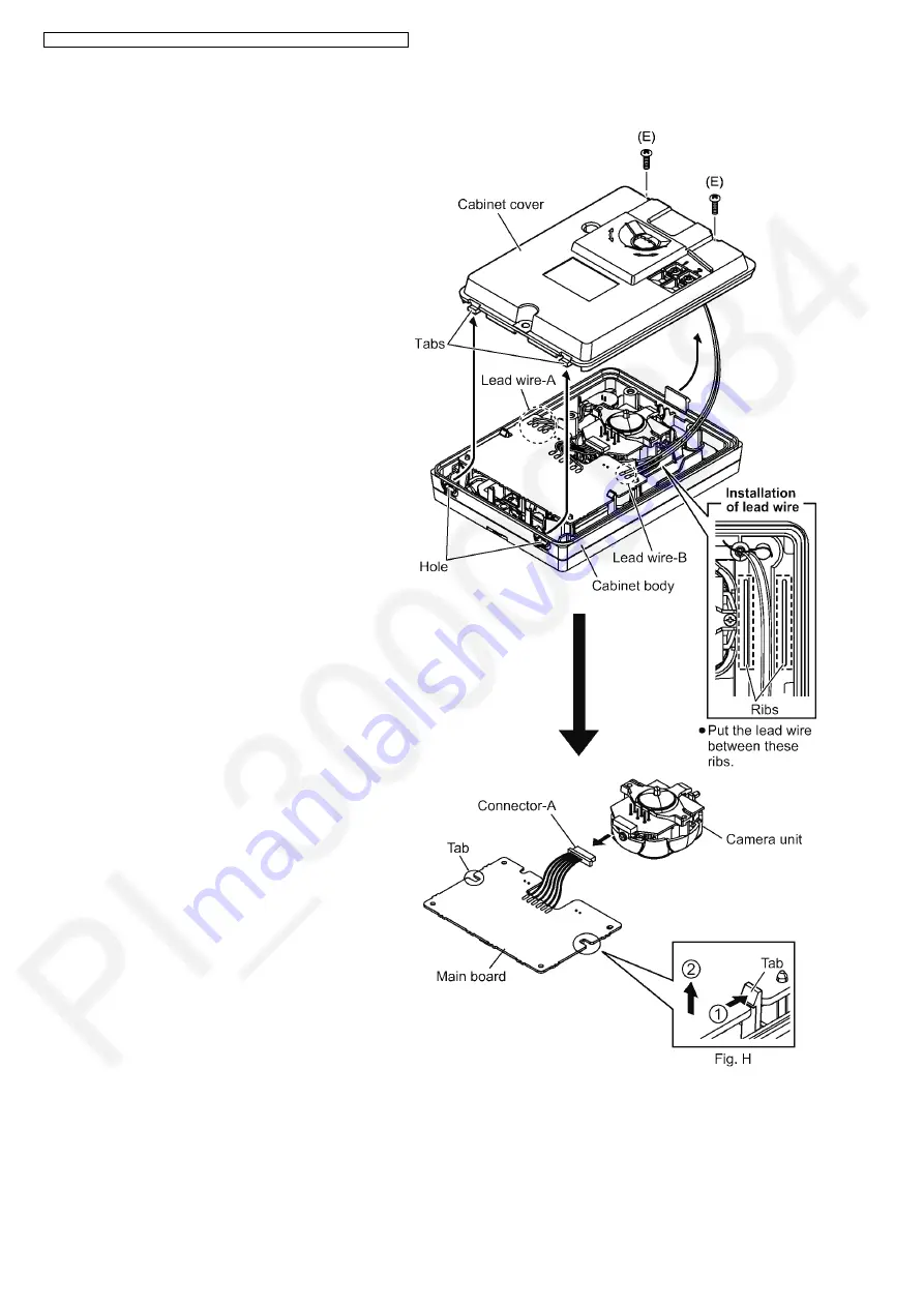 Panasonic VL-SWD272BX Service Manual Download Page 58