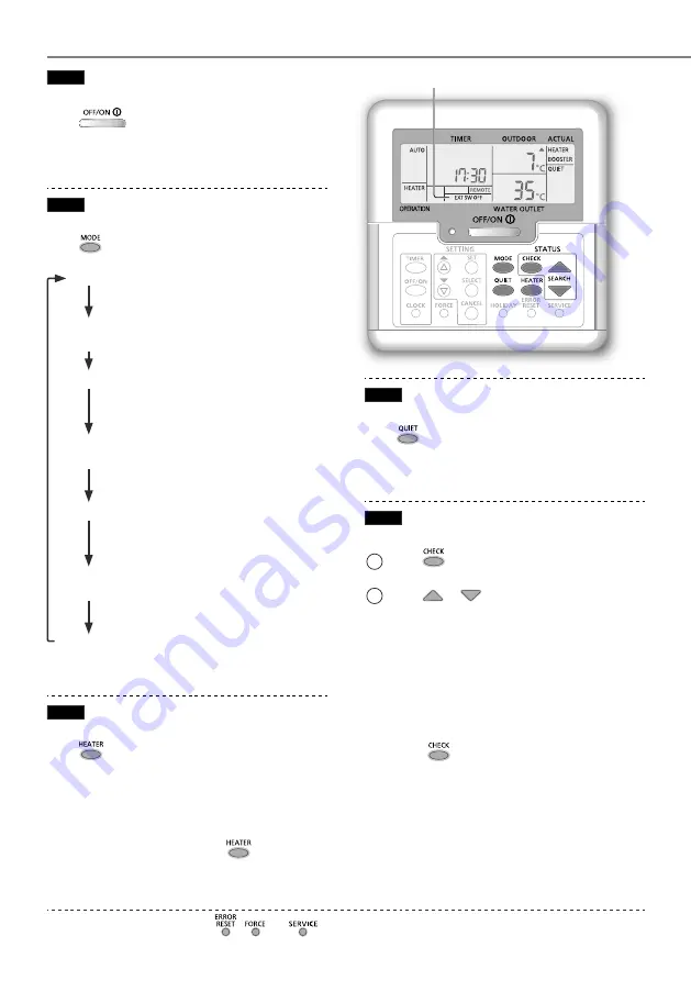 Panasonic WH-MDC06G3E5 Operating Instructions Manual Download Page 8