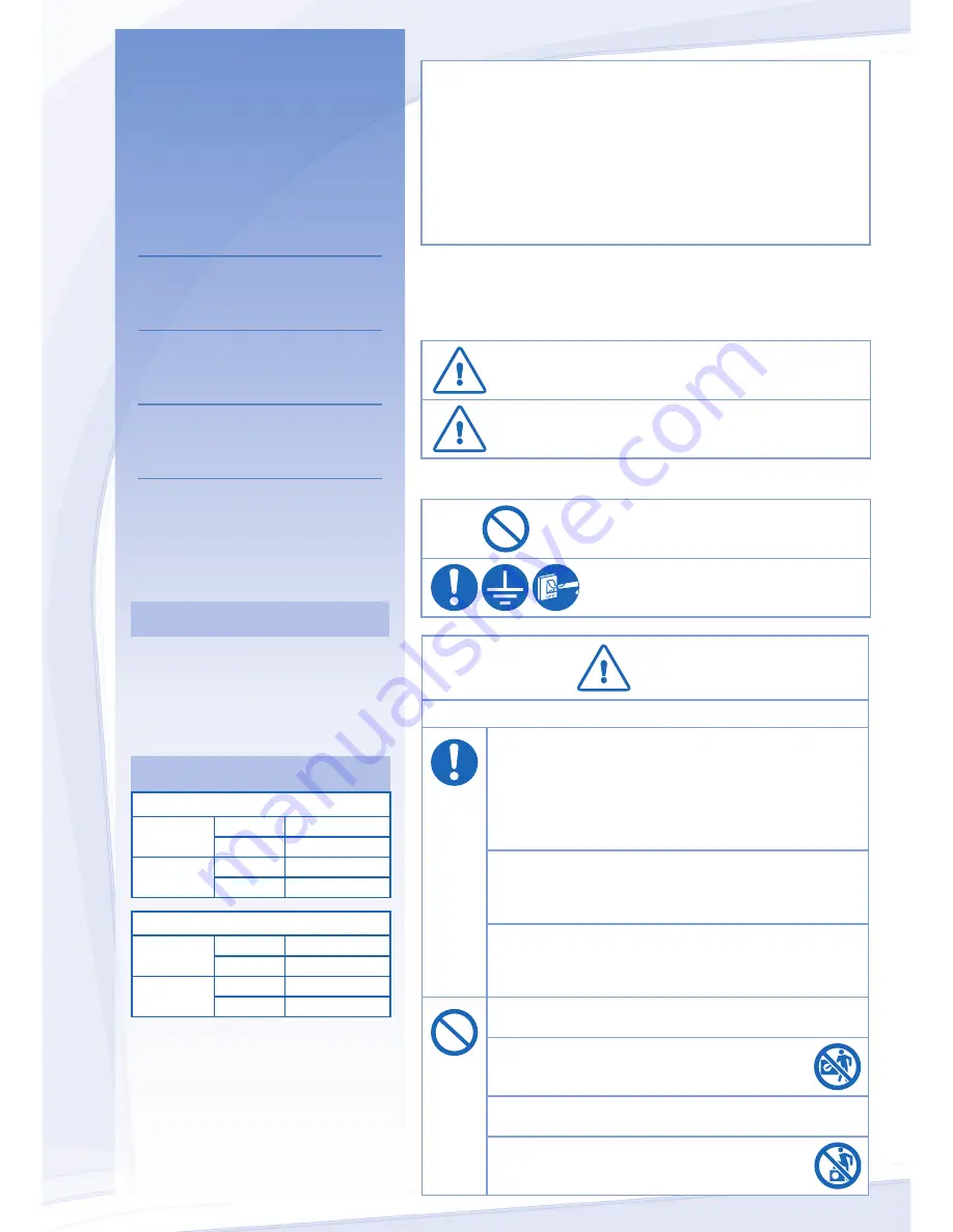 Panasonic WH-MDC12C6E5 Operating Instructions Manual Download Page 2