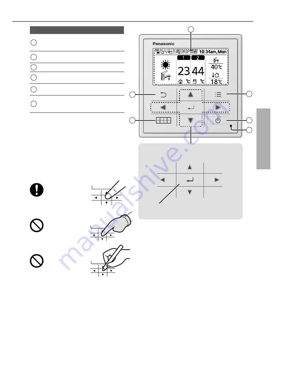 Panasonic WH-UD09HE5 Operating Instructions Manual Download Page 7