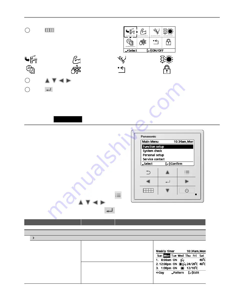 Panasonic WH-UD09HE5 Operating Instructions Manual Download Page 88