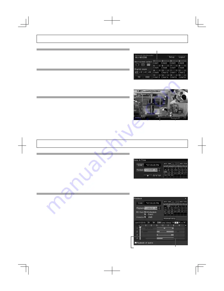 Panasonic WJ-NV200K Quick Reference Manual Download Page 2