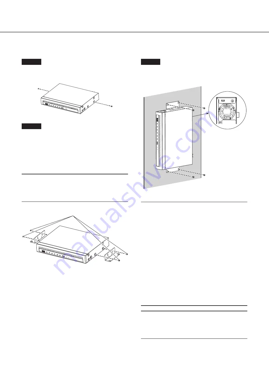 Panasonic WJ-NX100/2E Installation Manual Download Page 14