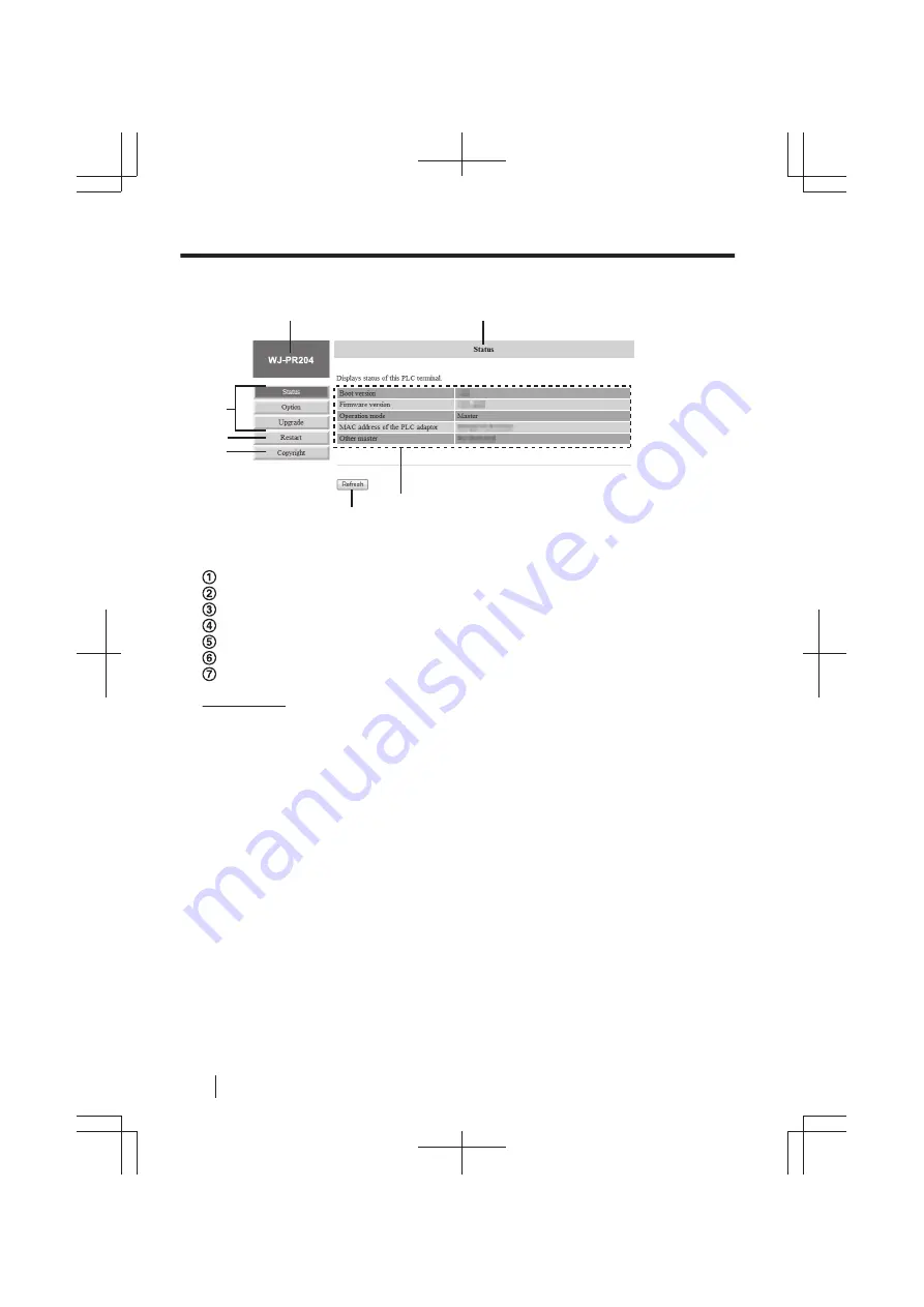 Panasonic WJ-PR204 Operating Instructions Manual Download Page 46