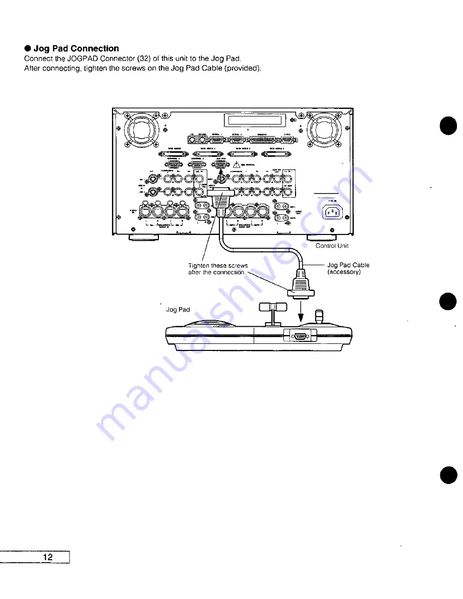 Panasonic WJMX1200AK - WORK STATION MAIN Installation Manual Download Page 14