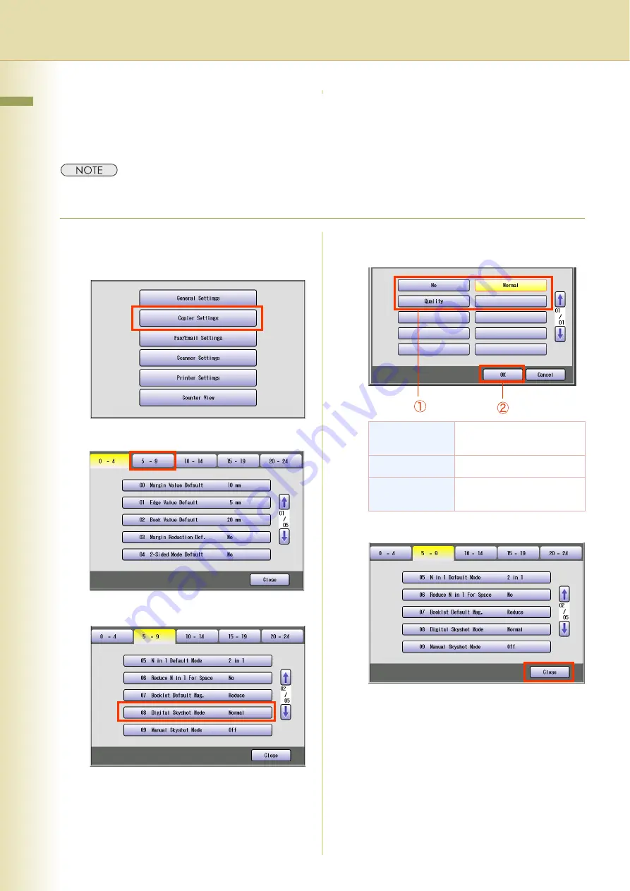 Panasonic WORKIO DP-C354 Operating Instructions Manual Download Page 40