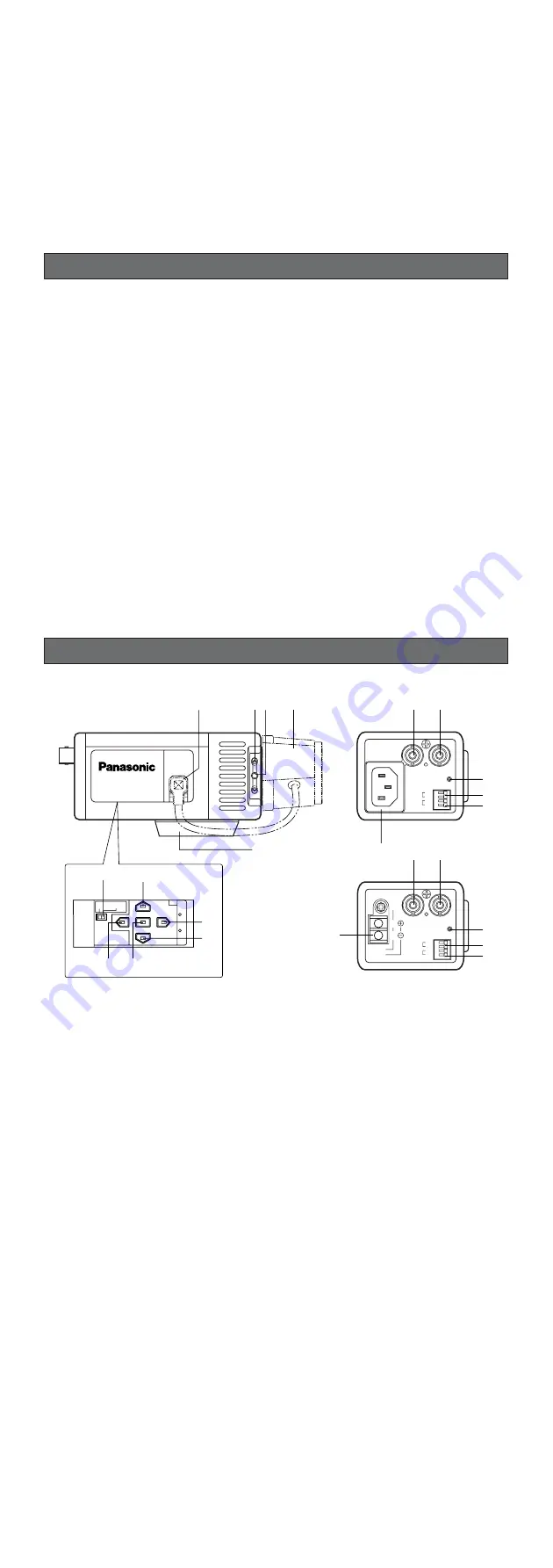 Panasonic WV-CP474E Скачать руководство пользователя страница 2