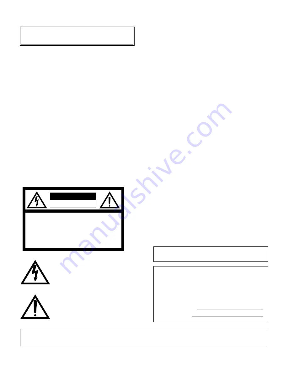 Panasonic WVCK2020 - COLOR MONITOR Operating	 Instruction Download Page 12