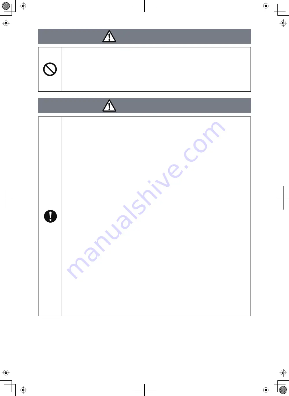 Panasonic ZEQUO 2210 Series Installation Manual Download Page 4