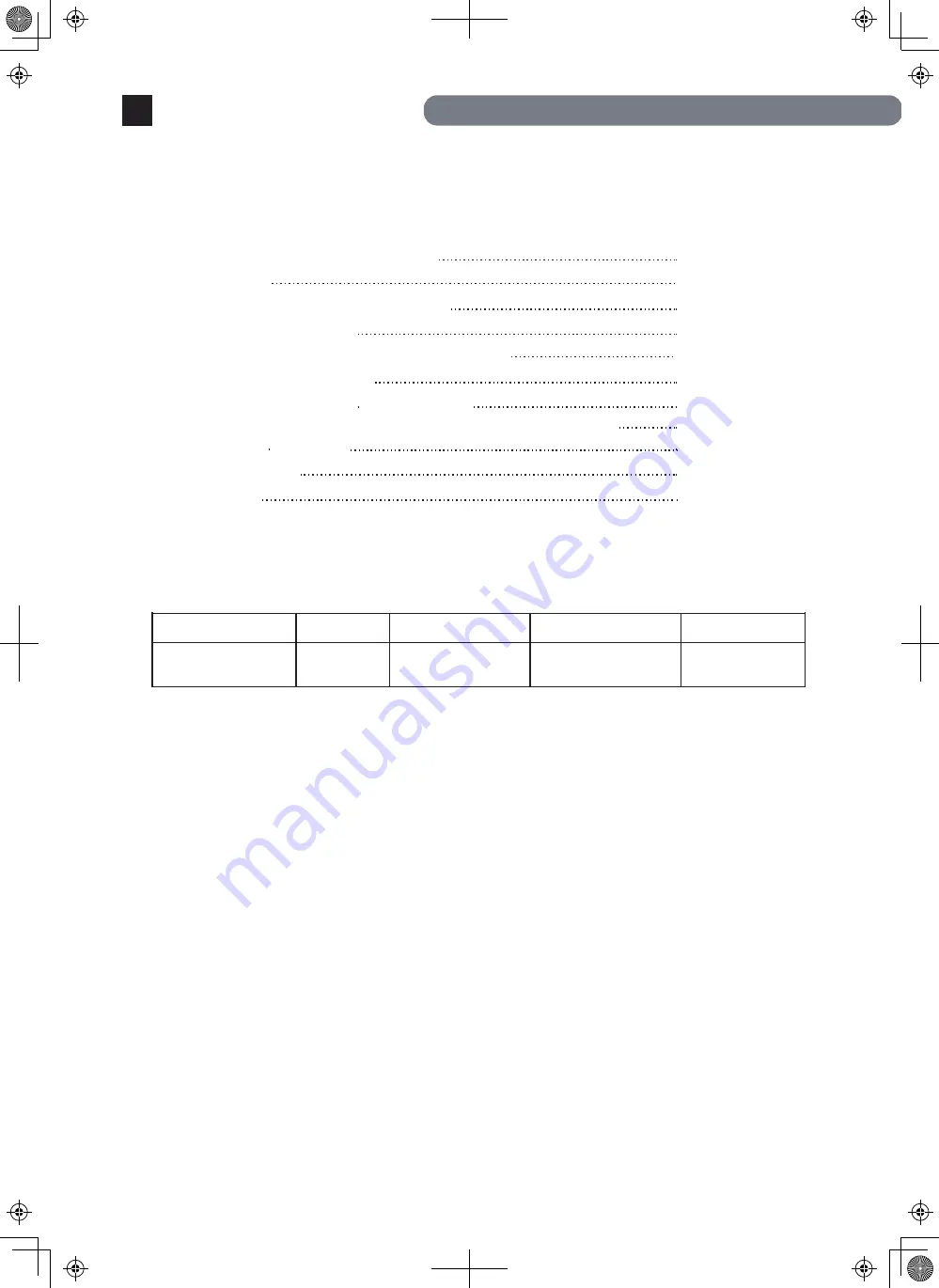 Panasonic ZEQUO 4600RE Installation Manual Download Page 10