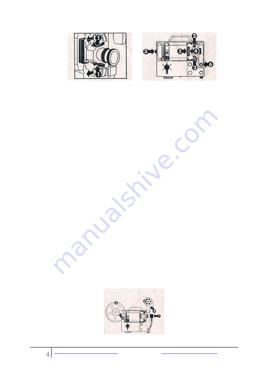 Panchromatic Eumig Mark 8 Manual Download Page 4