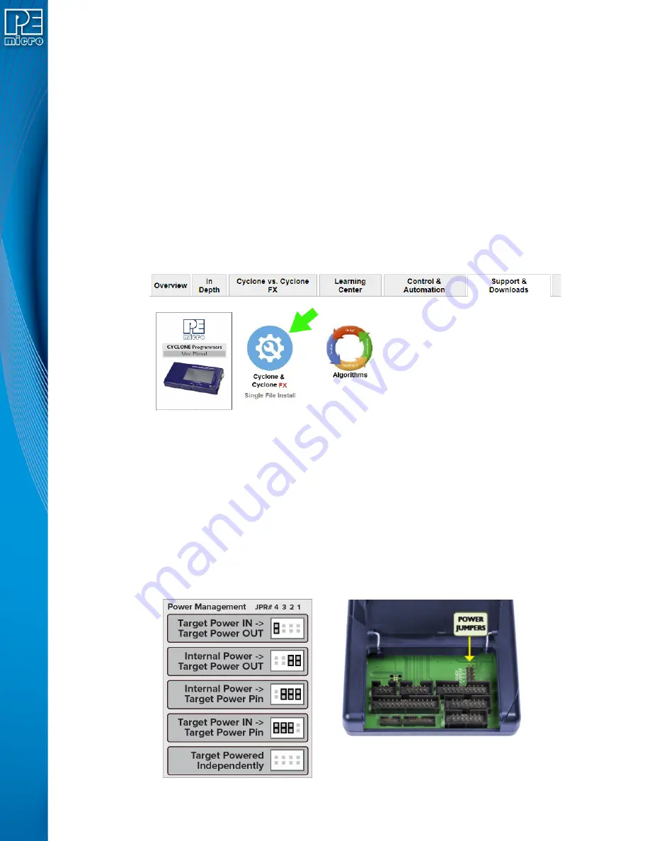 P&E Microcomputer Systems Cyclone FX Series User Manual Download Page 11