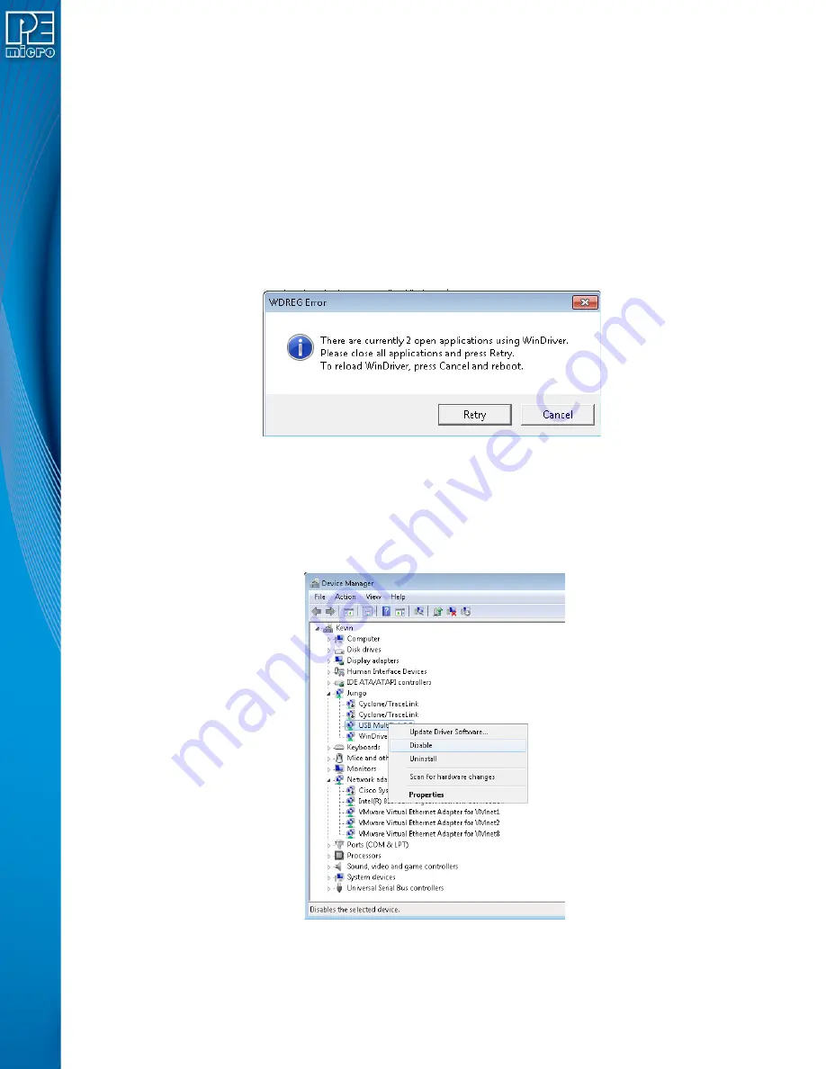 P&E Microcomputer Systems Cyclone FX Series User Manual Download Page 139