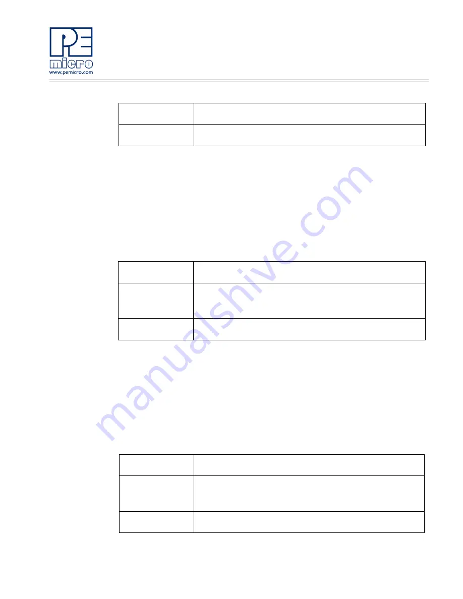 P&E Microcomputer Systems xPC56XXMB User Manual Download Page 19