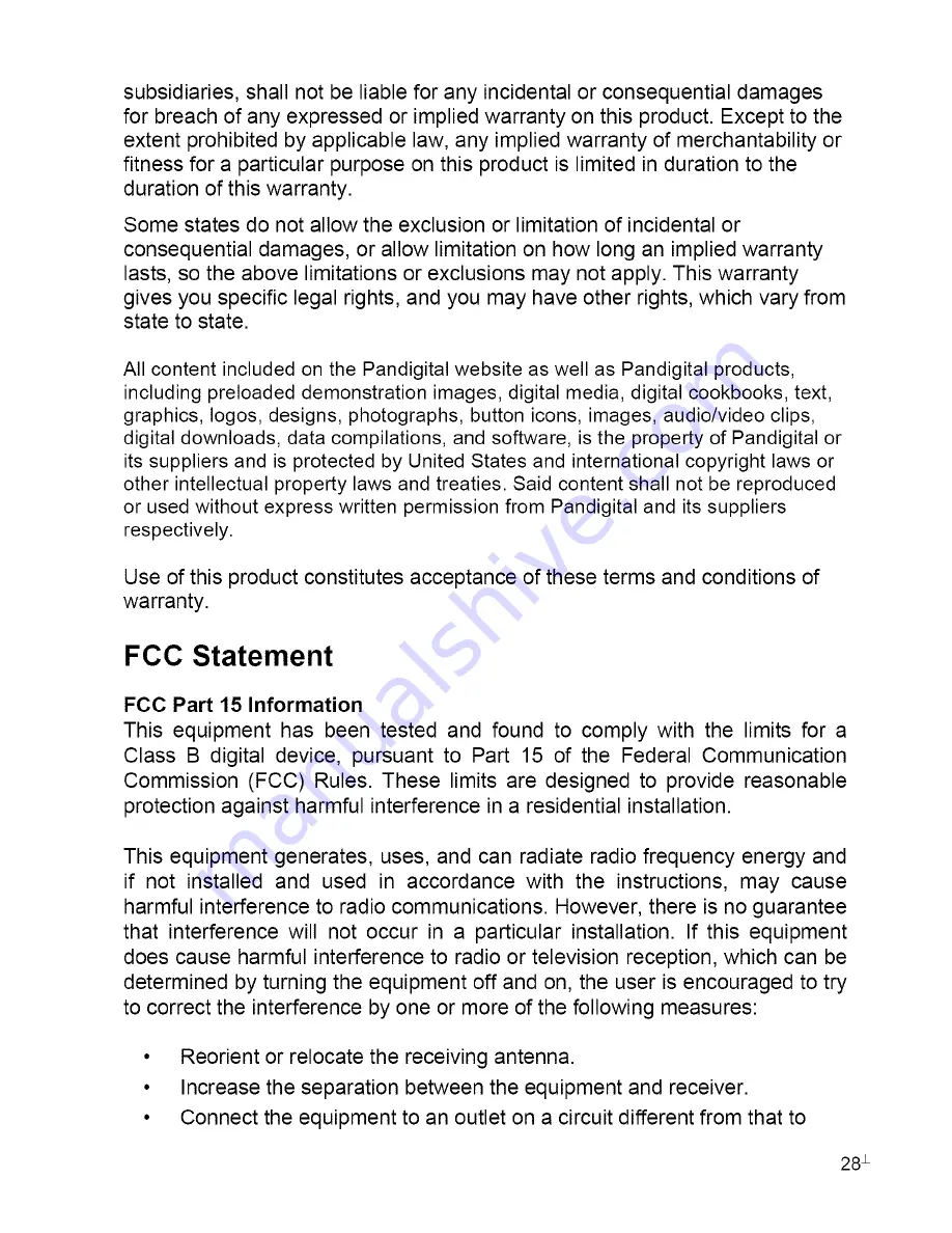 Pandigital PAN7001W User Manual Download Page 57