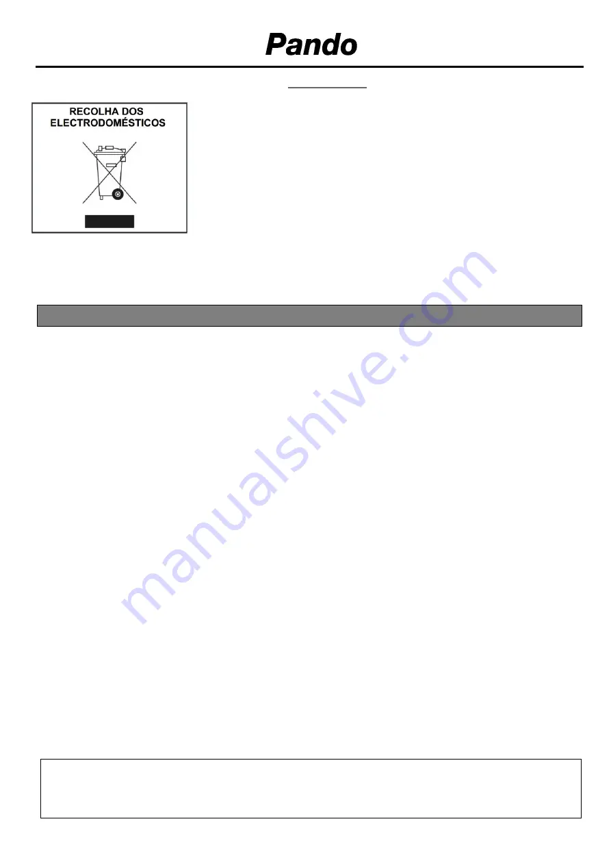 Pando P-227 Installation Manual Download Page 7