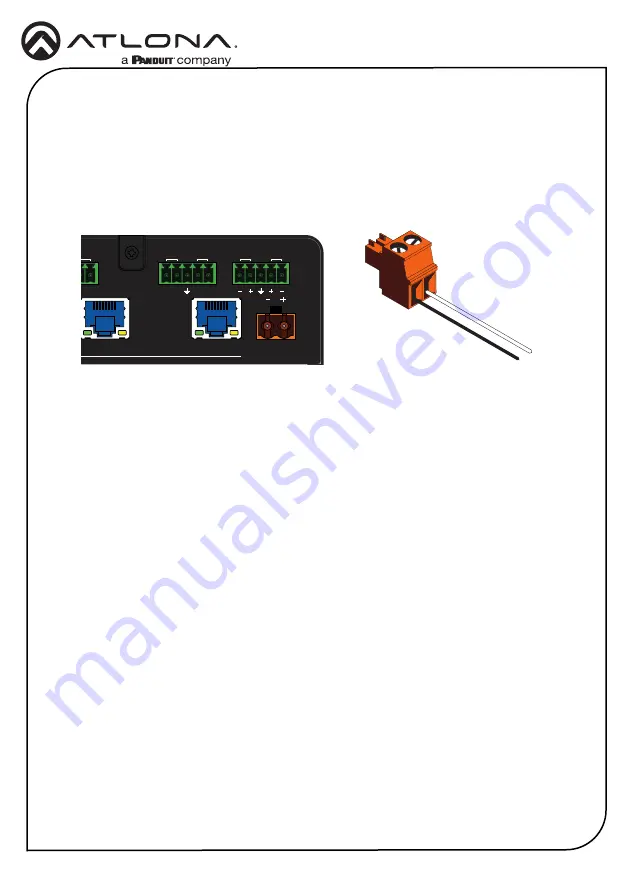 Panduit ATLONA AT-HDR-CAT-4 Installation Manual Download Page 4