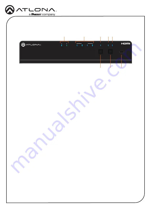 Panduit ATLONA AT-HDR-CAT-4ED Скачать руководство пользователя страница 2