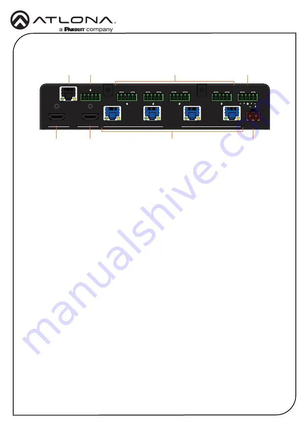 Panduit ATLONA AT-HDR-CAT-4ED Скачать руководство пользователя страница 3