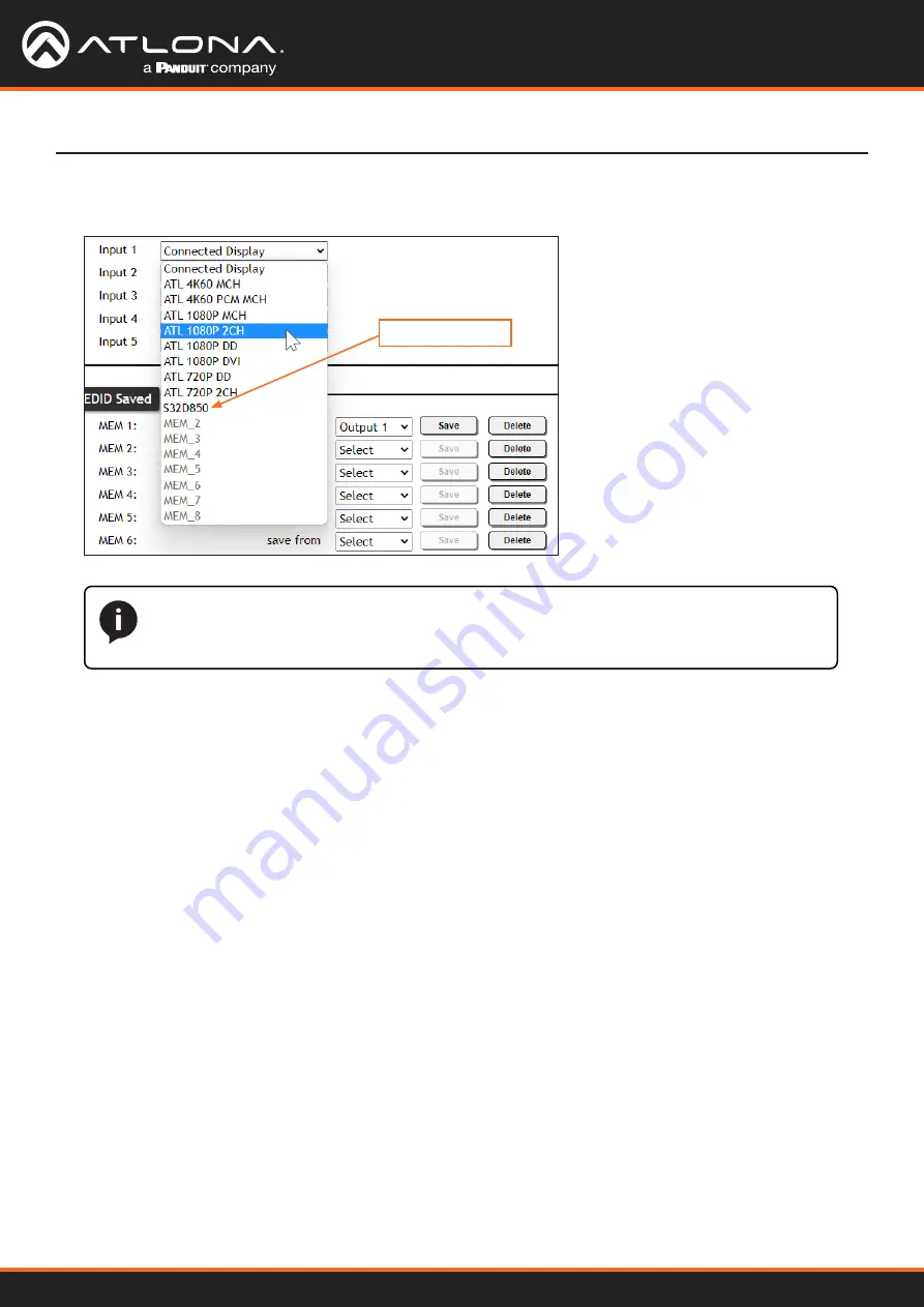 Panduit ATLONA AT-HDR-SW-51 Manual Download Page 31