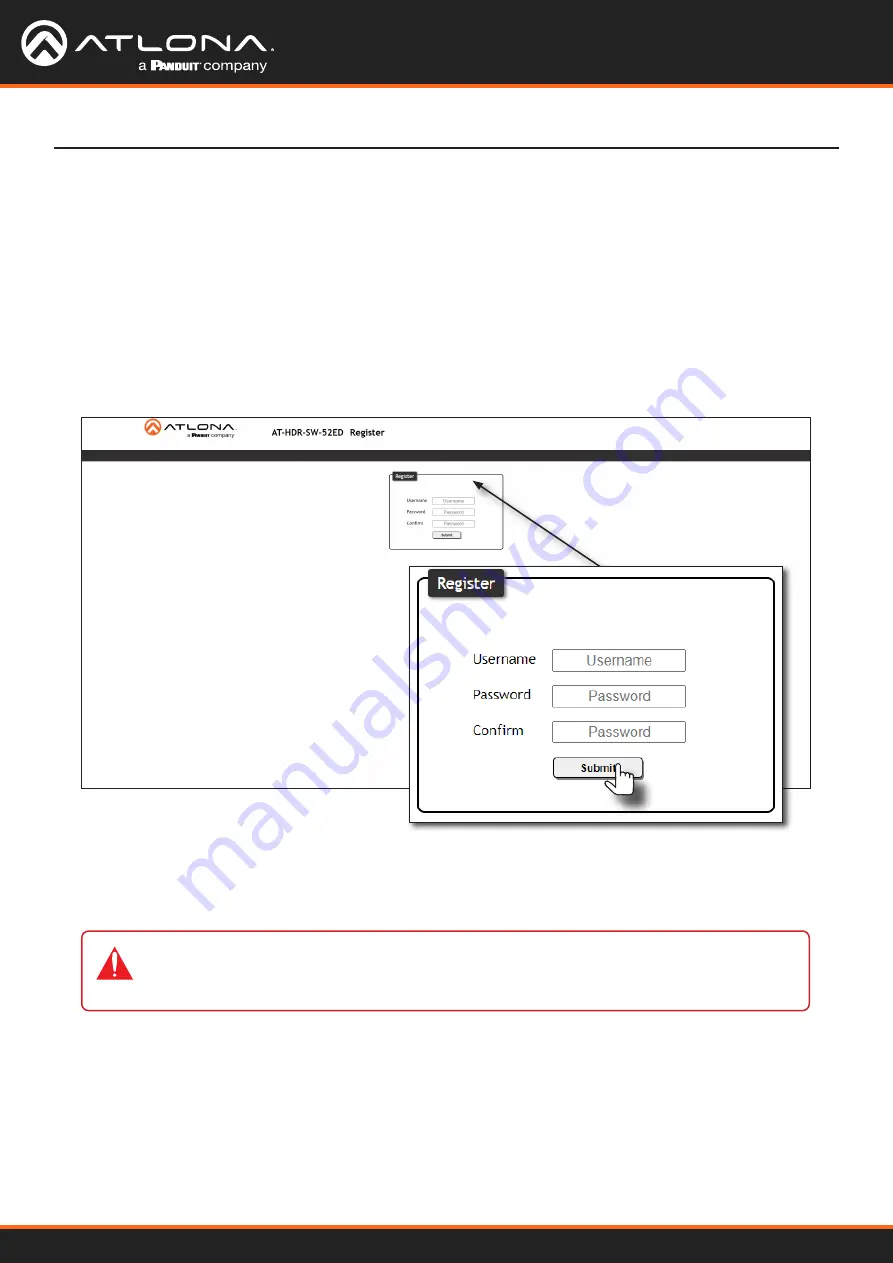 Panduit Atlona AT-HDR-SW-52ED Скачать руководство пользователя страница 16