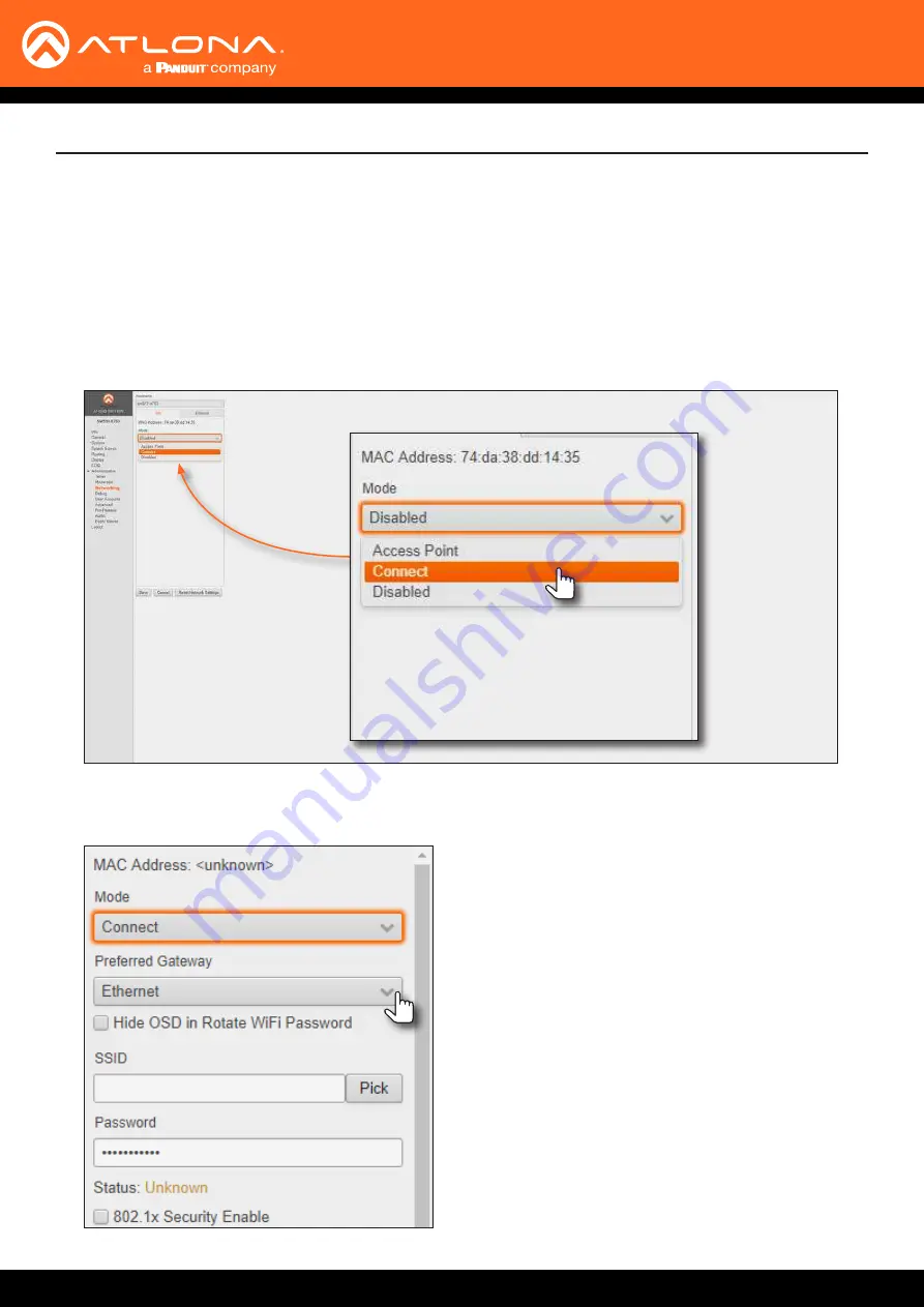 Panduit Atlona AT-UHD-SW-510W Manual Download Page 36