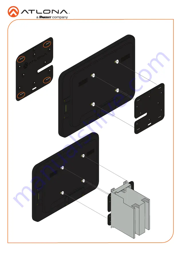 Panduit ATLONA Velocity AT-VTP-1000VL-BL Installation Manual Download Page 5