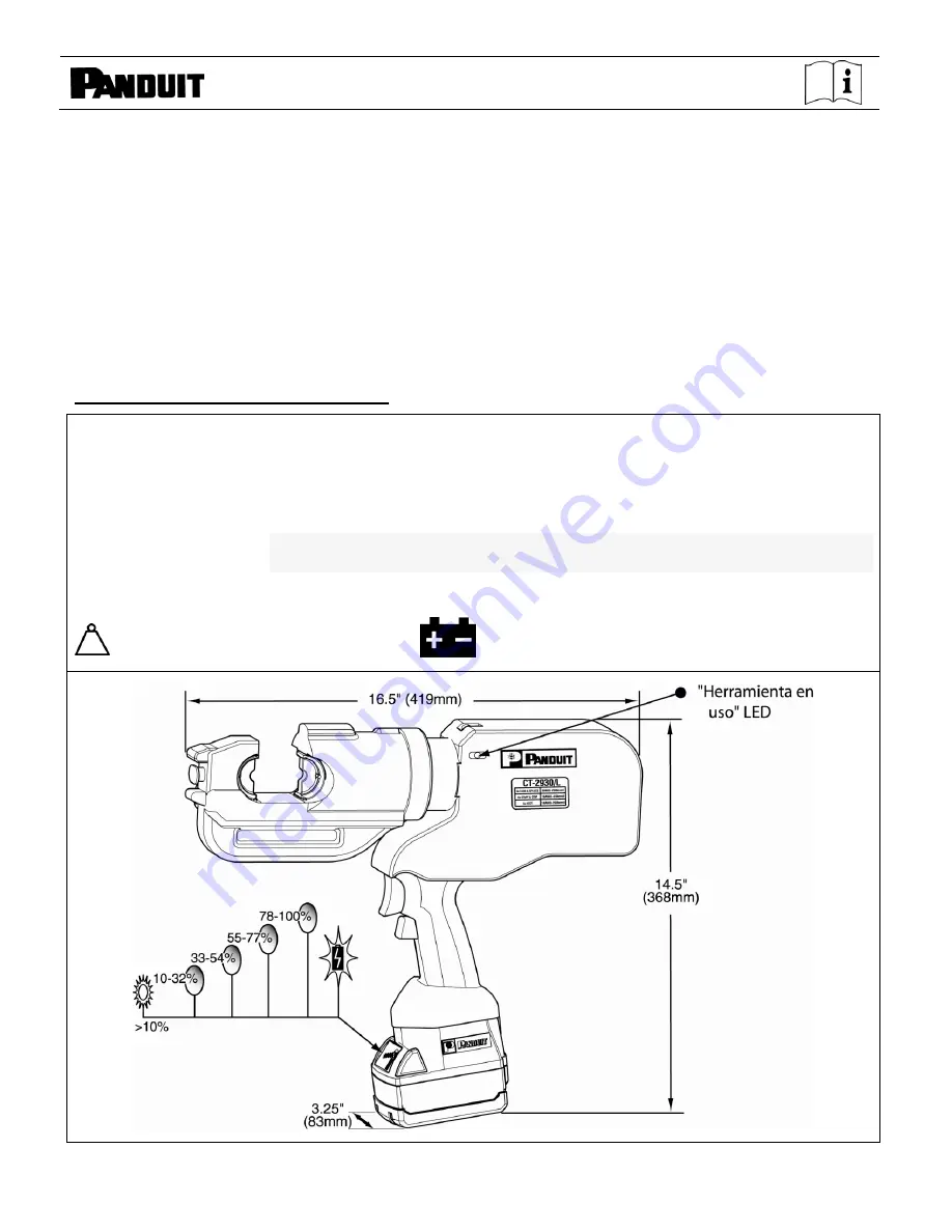 Panduit CT-2930/L Скачать руководство пользователя страница 23