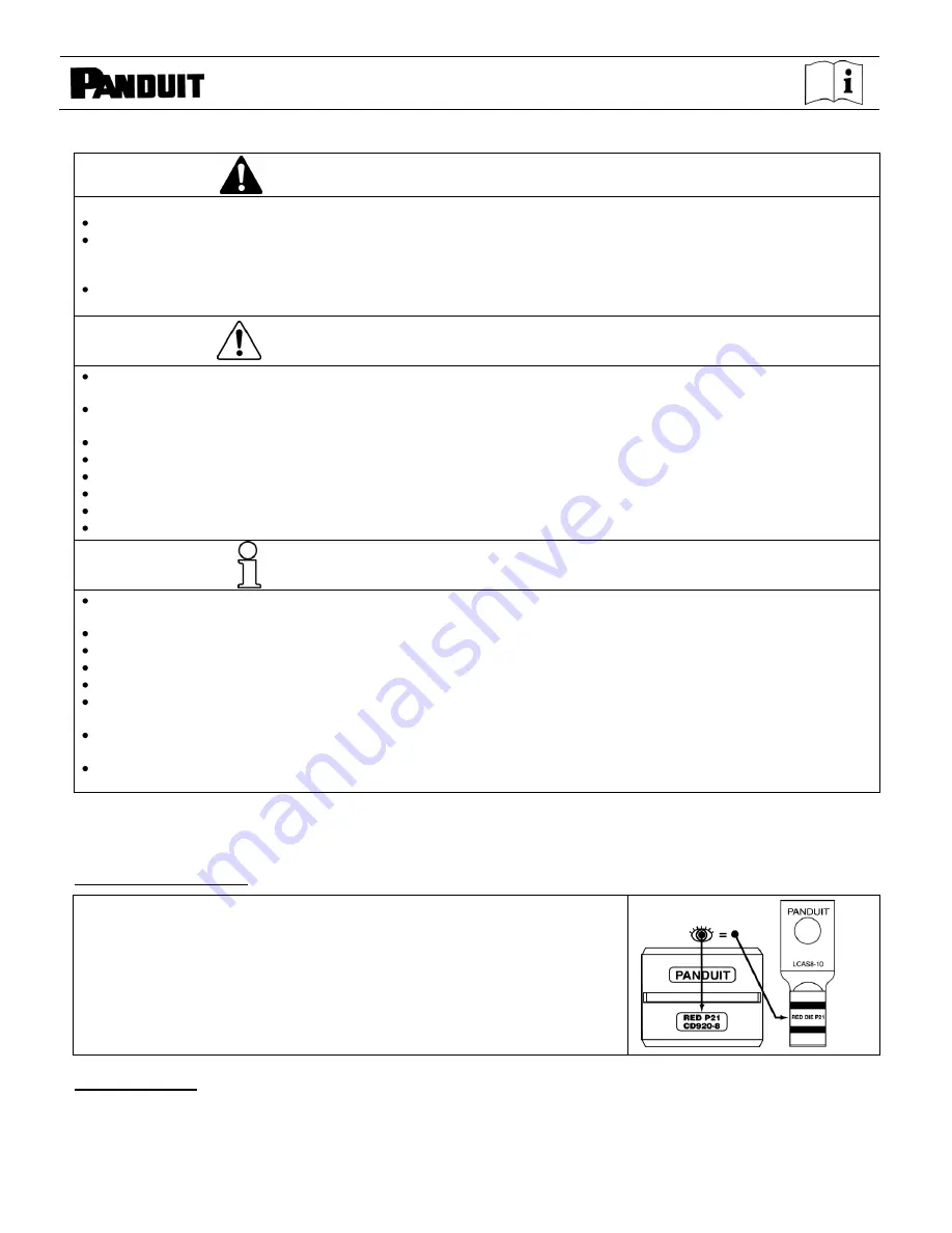 Panduit CT-2930/L Manual Download Page 34