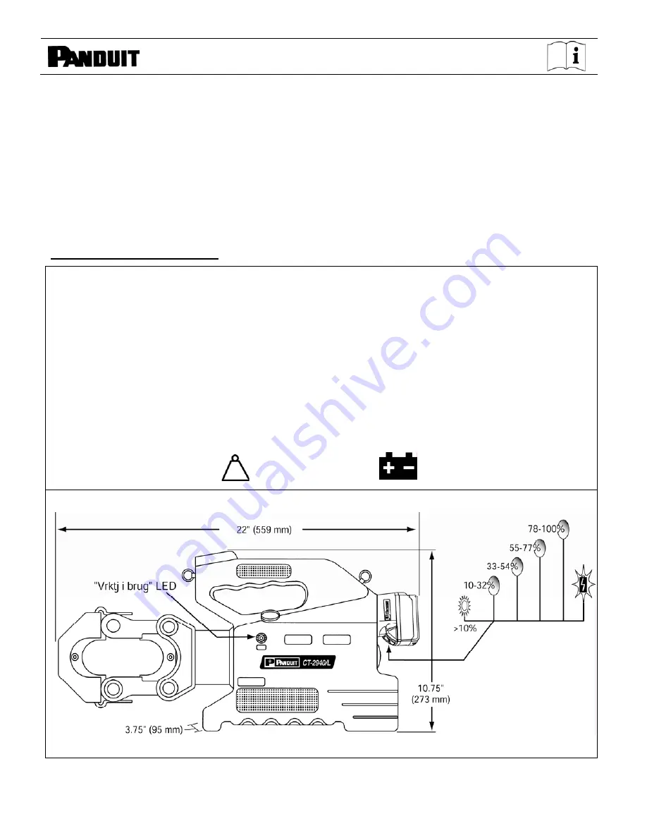 Panduit CT-2940/L Скачать руководство пользователя страница 42