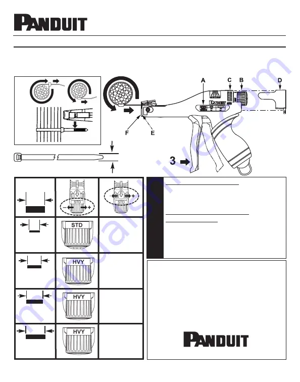 Panduit GTH Скачать руководство пользователя страница 1