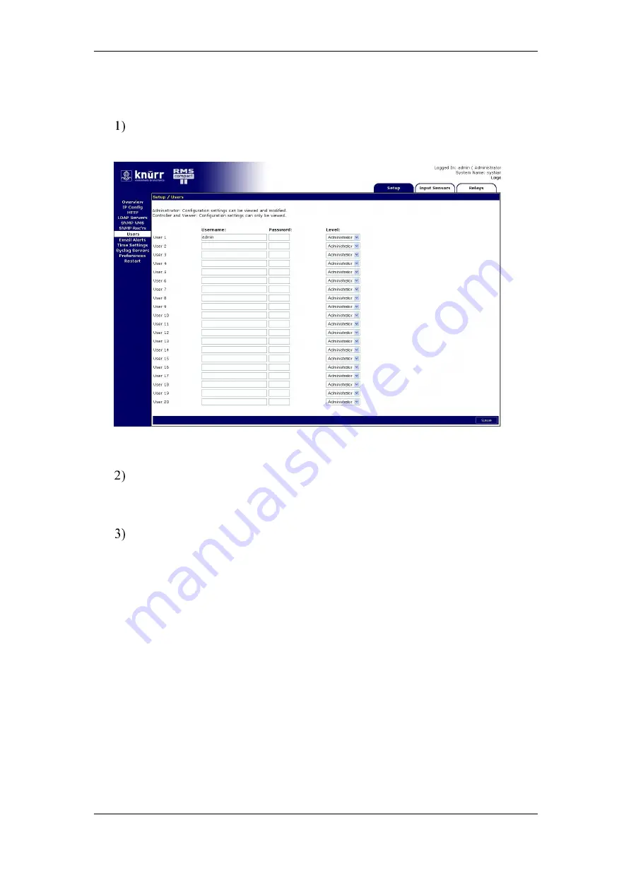 Panduit RMS Compact II User Manual Download Page 23