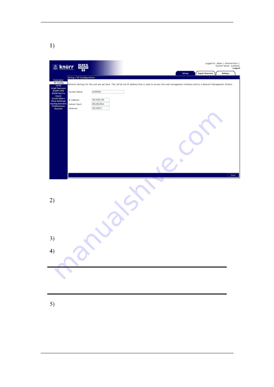 Panduit RMS Compact II User Manual Download Page 24