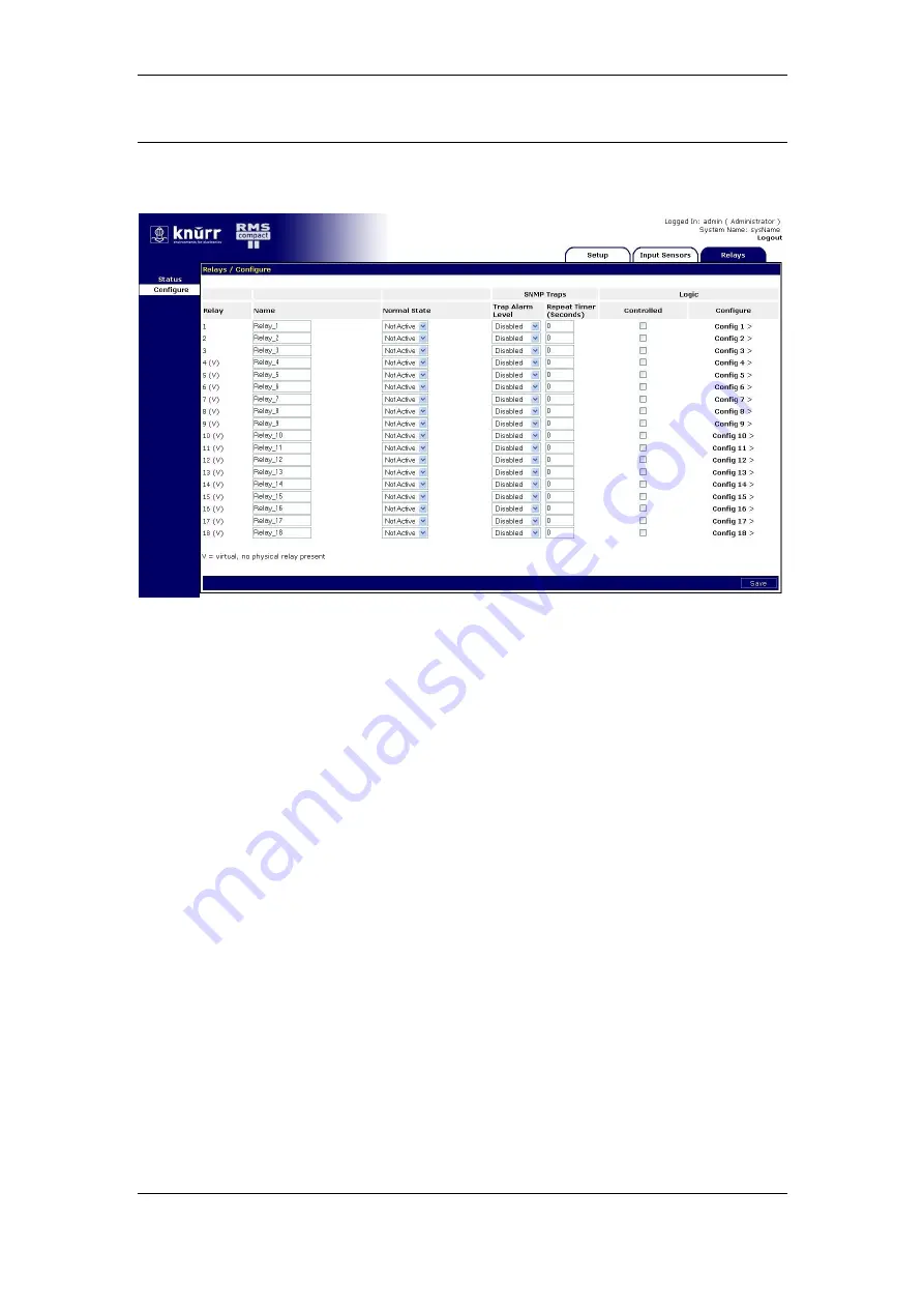 Panduit RMS Compact II User Manual Download Page 44