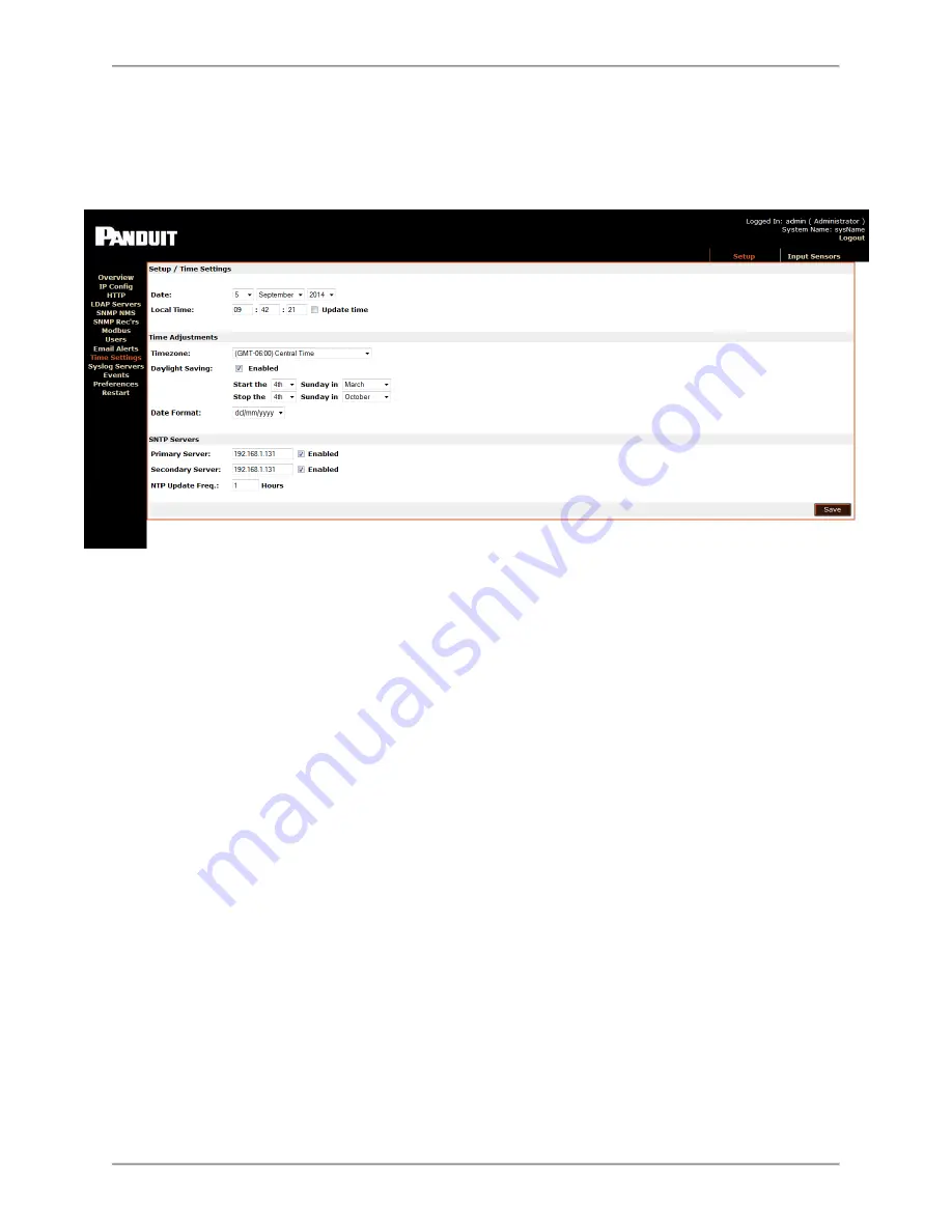 Panduit SmartZone E24 User Manual Download Page 33