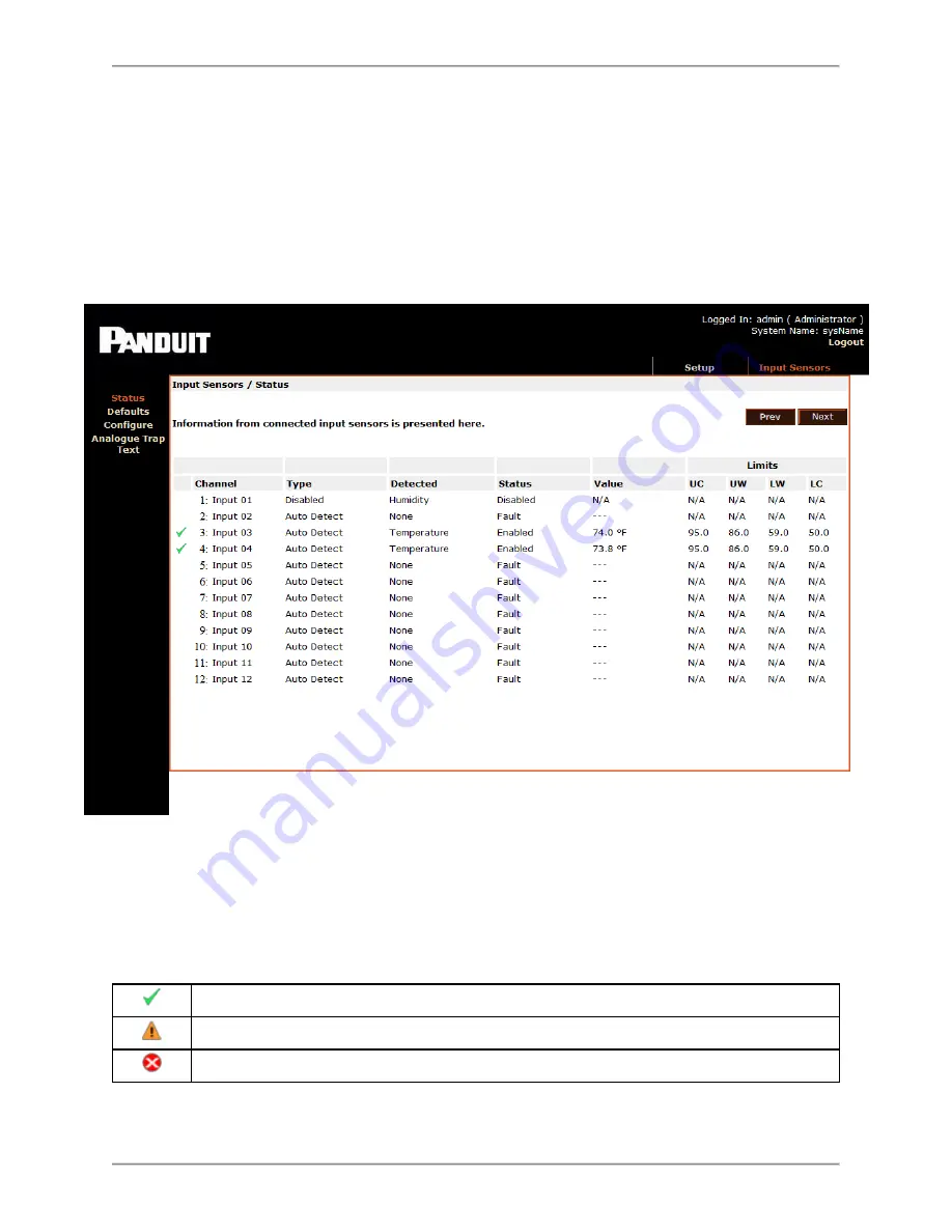 Panduit SmartZone E24 User Manual Download Page 38