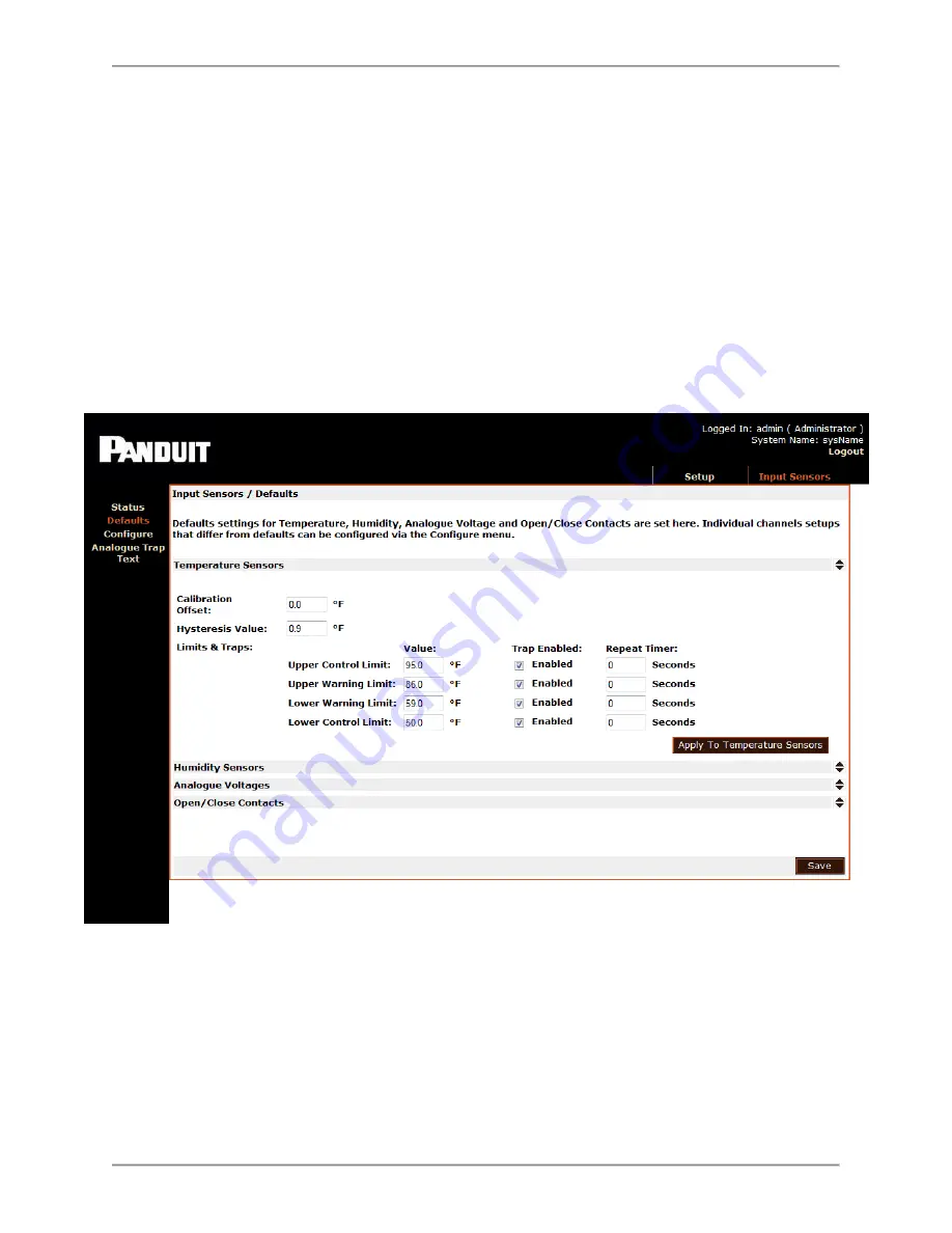 Panduit SmartZone E24 User Manual Download Page 39