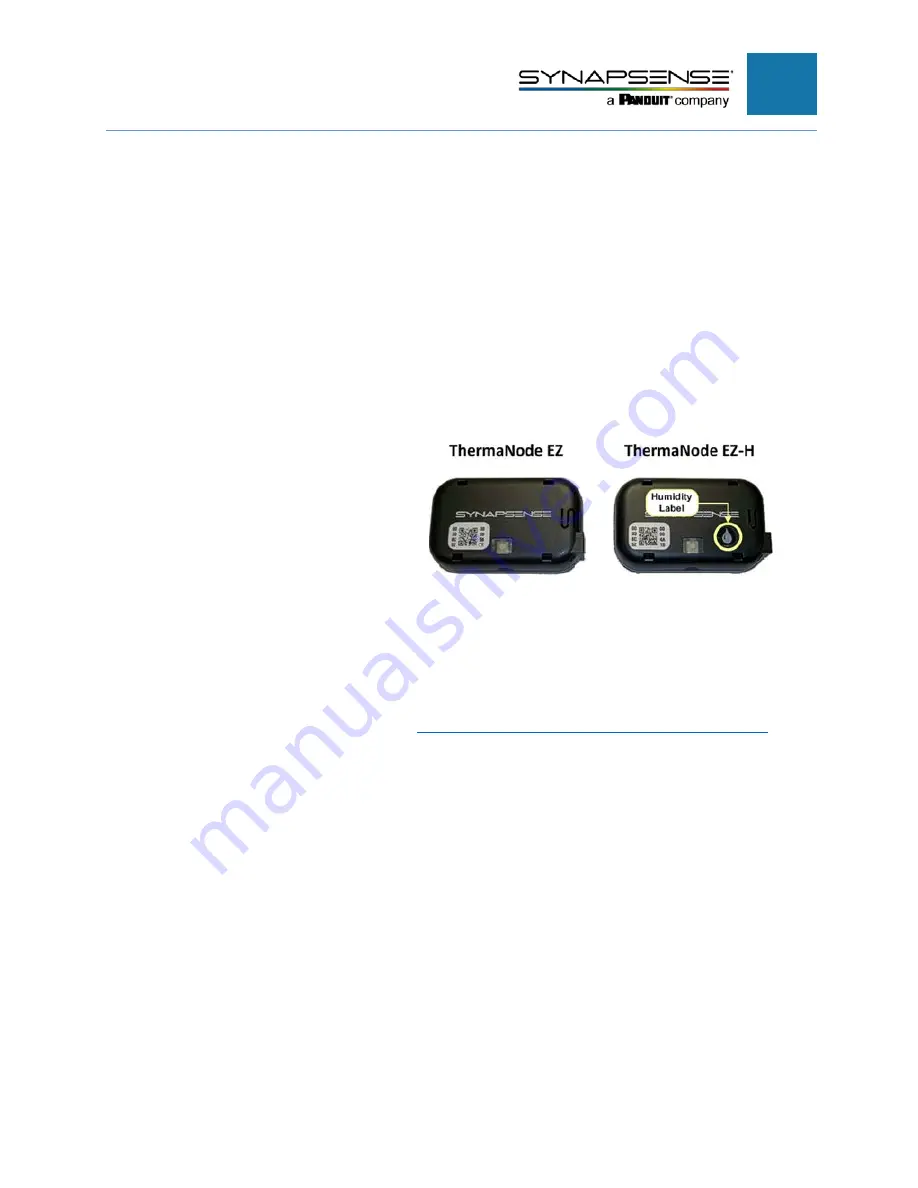 Panduit Synapsense ThermaNode EZ Скачать руководство пользователя страница 5