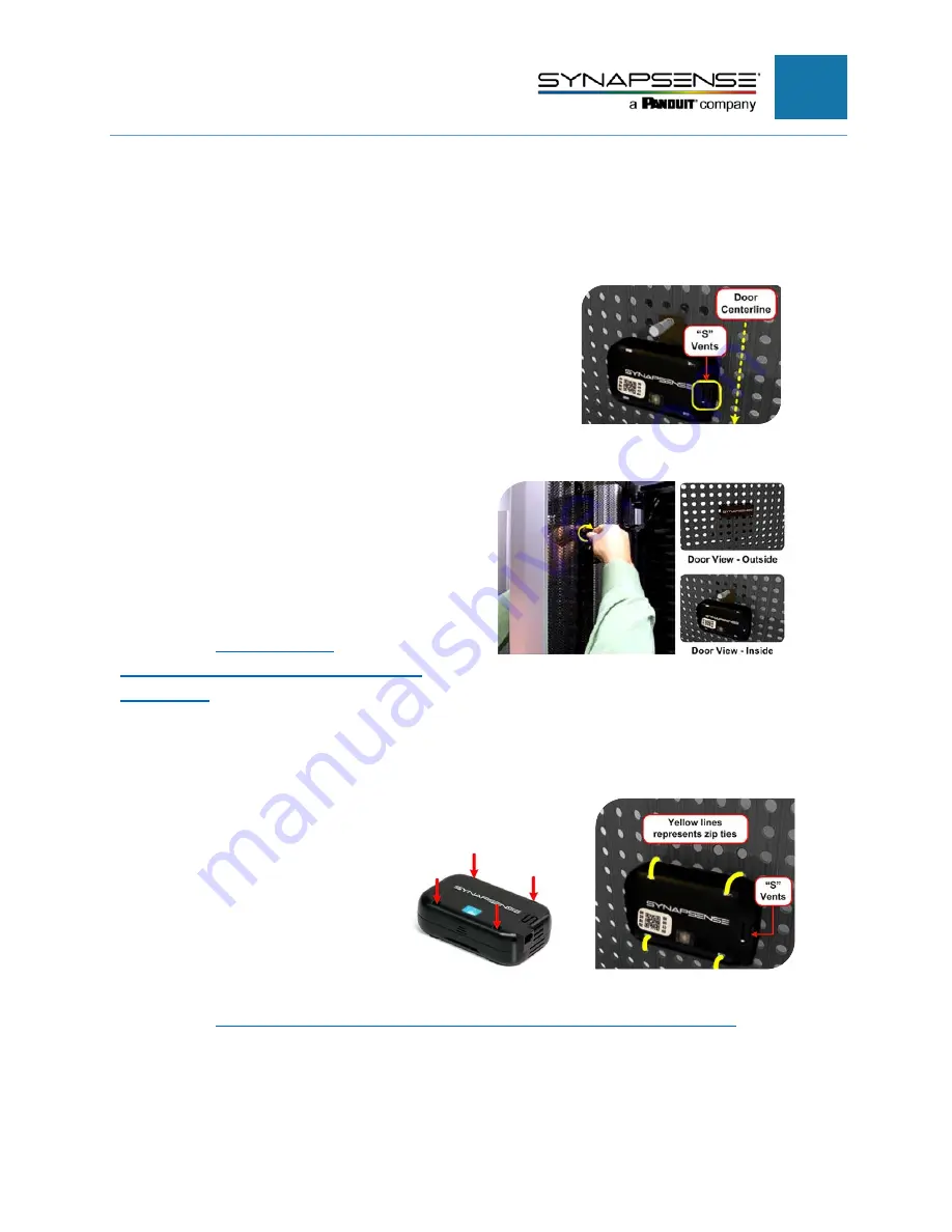 Panduit Synapsense ThermaNode EZ Installation Manual Download Page 19