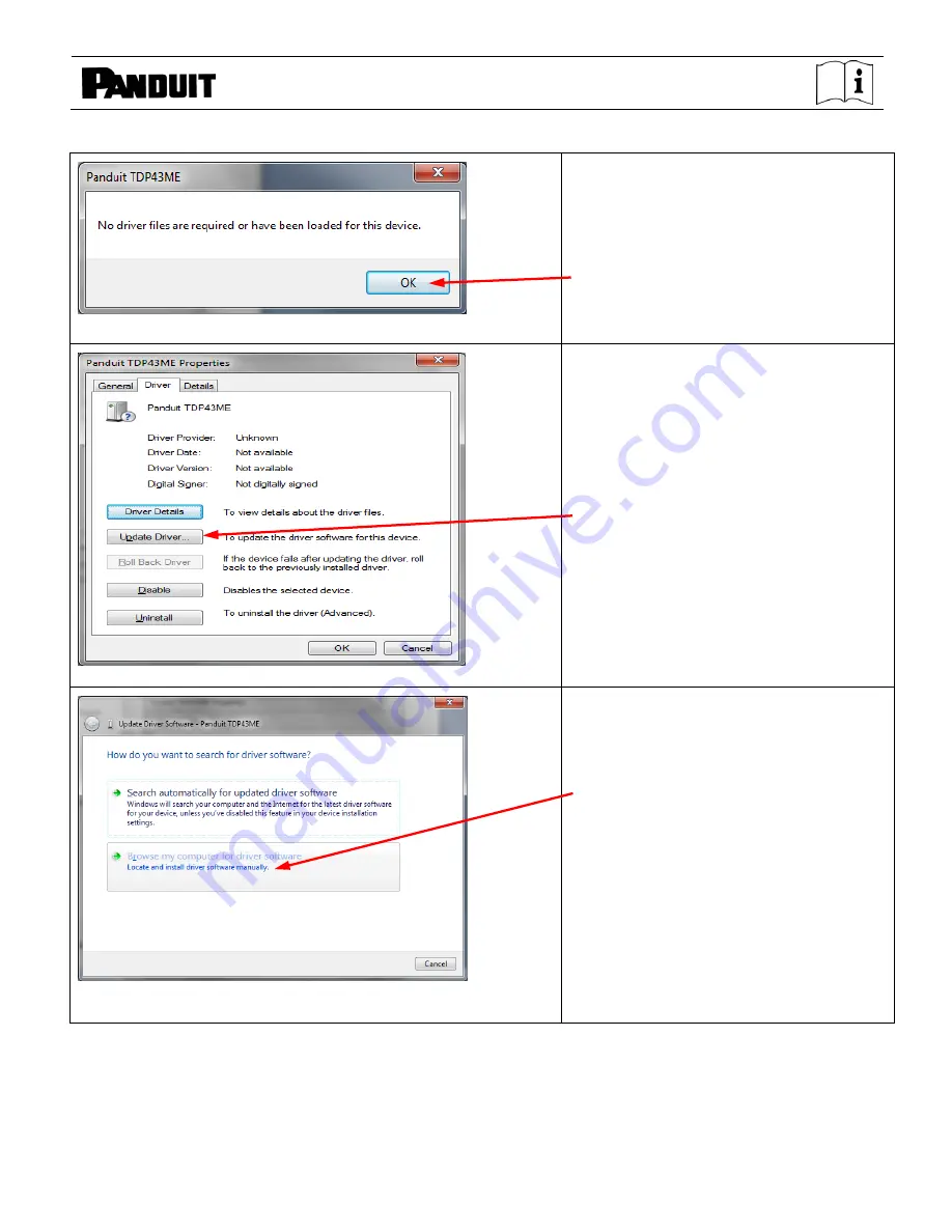 Panduit TDP43ME Operation Manual Download Page 19