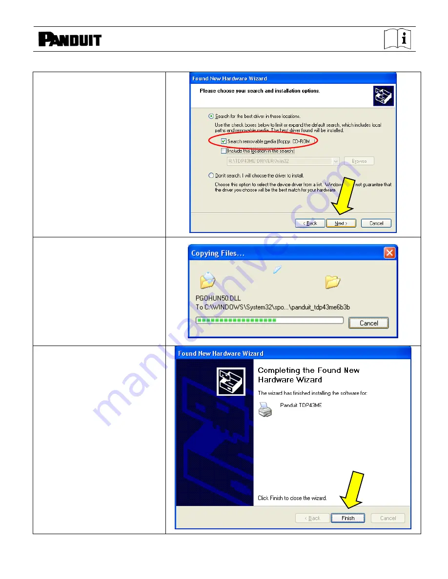 Panduit TDP43ME Operation Manual Download Page 26