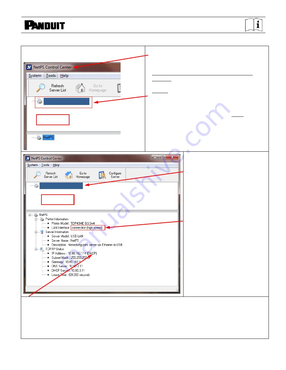 Panduit TDP43ME Operation Manual Download Page 38