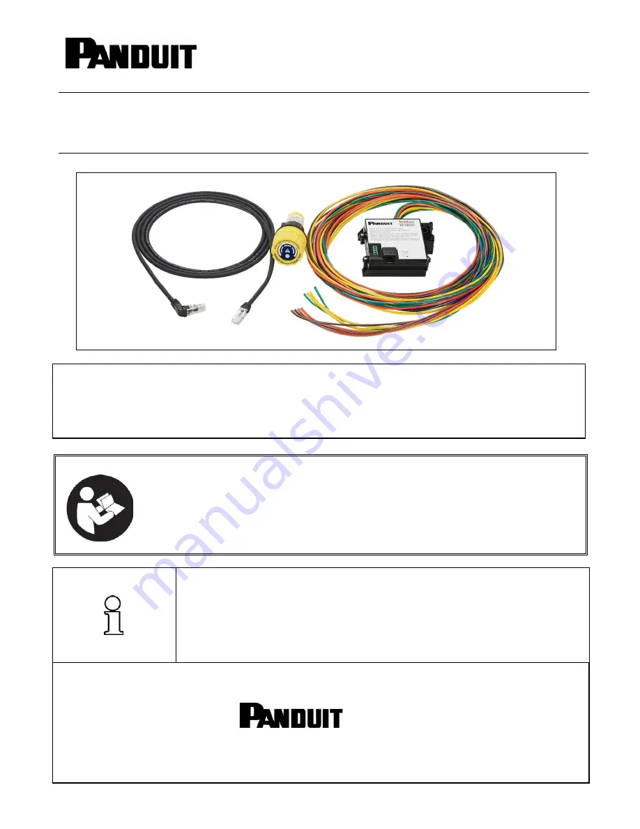 Panduit VeriSafe AVT Скачать руководство пользователя страница 1