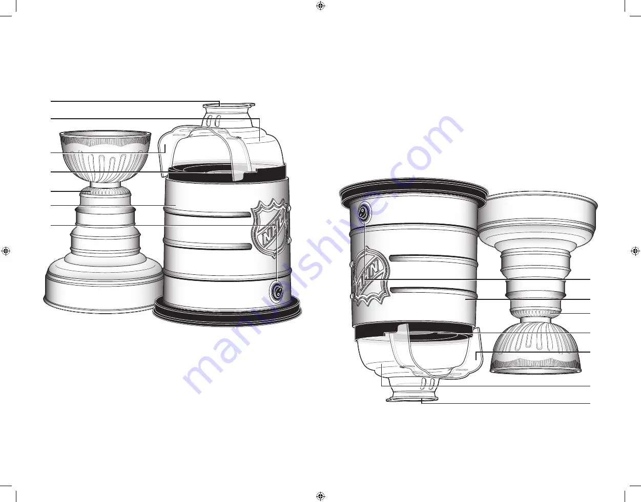 Pangea Brands POP-NHL-STAN Manual Download Page 6