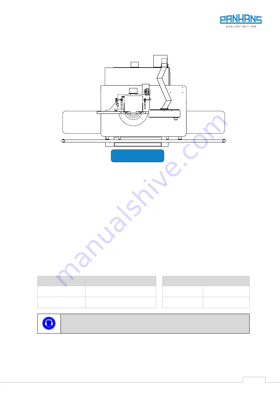 PANHANS Ultimo-Touch 245/100 Operating Manual Download Page 24