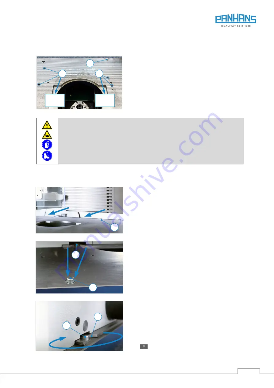 PANHANS Ultimo-Touch 245/100 Operating Manual Download Page 37