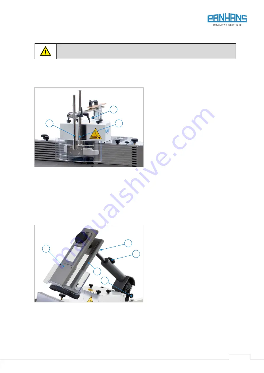 PANHANS Ultimo-Touch 245/100 Operating Manual Download Page 48